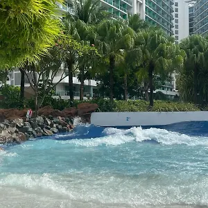 Appartement The Bahamas And Maldives At Azure Residences Near Airport, Manille